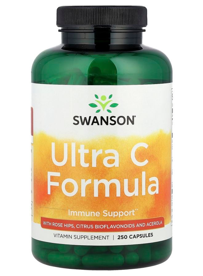 SWANSON Ultra C Formula 250 Capsules - Image 1