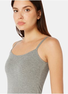 DICE Dice Spaghetti Straps Solid Top for Women  - Image 3