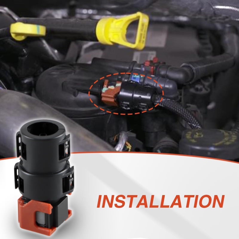 KPALAG Fuel Filter Return Line Connector Compatible with Ford 6.7L Powerstroke 2017-2020 Replace# HC3Z-9A564-A - Image 5