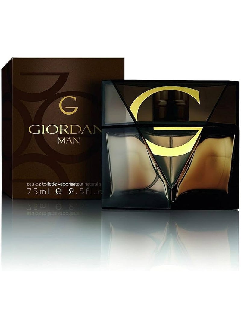 Oriflame Giordani Man Eau de Toilette   For Men 75ml - Image 1