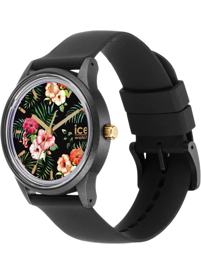 Ice Watch ساعة آيس ووتش - ساعة نسائية تعمل بالطاقة الشمسية مع حزام سيليكون - Image 2