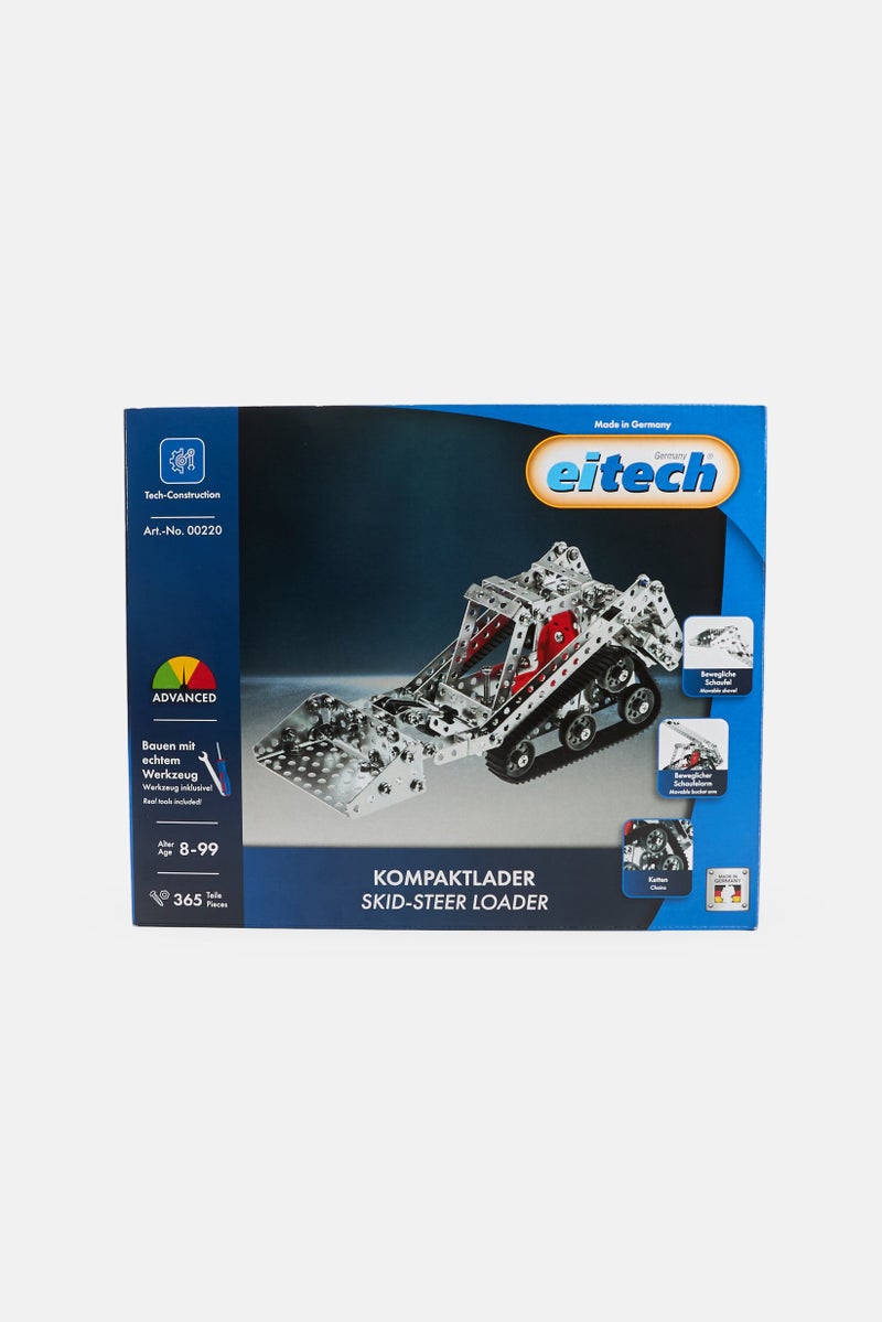 eitech 365 قطعة مجموعة بناء لودر انزلاقي معدني - Image 1