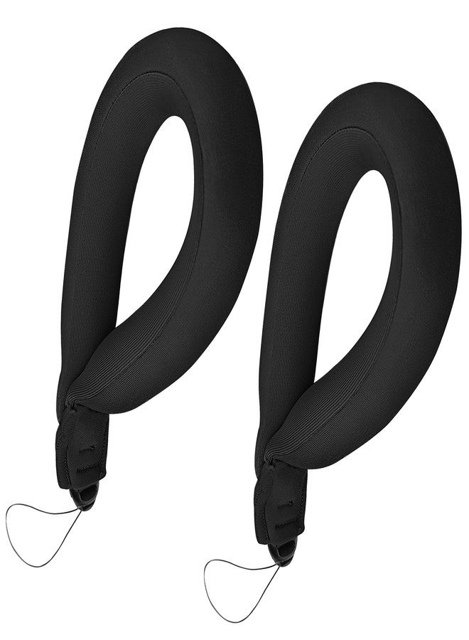 Eco Sun Floating Wrist Strap (2-pack) - Suitable For All Phones (incl. 16 Pro Max), GoPros, Cameras - Floats Up To 0.55 lbs (250g), Black, Standard - Image 1