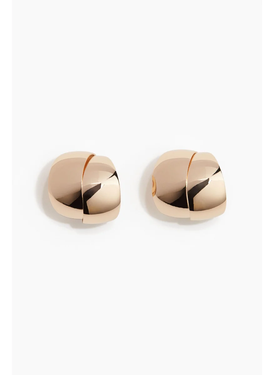 اتش اند ام Wide Hoop Earrings