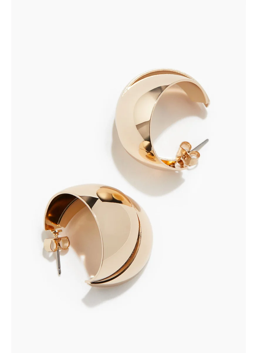 اتش اند ام Wide Hoop Earrings