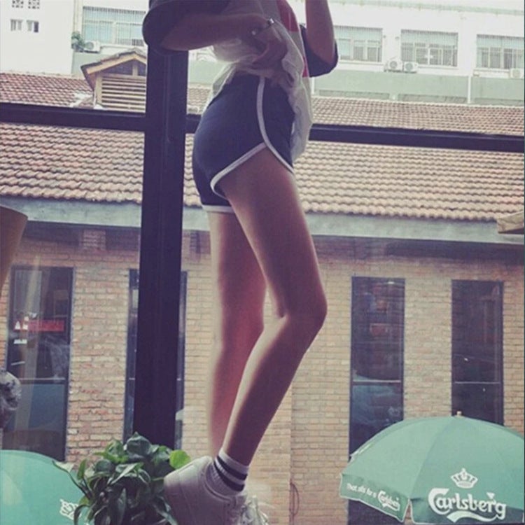2022 Womens Sporty Shorts Summer Korean Style Casual Home Yoga Running Fitness White  - Image 2