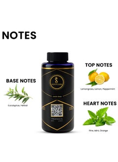 Scenta Flora Lemon Grass - Diffuser Aroma Oil - Soothing, Healing, and Relaxing Fragrance for Scent Diffusers - Aromatherapy (200 ml)  - Image 2