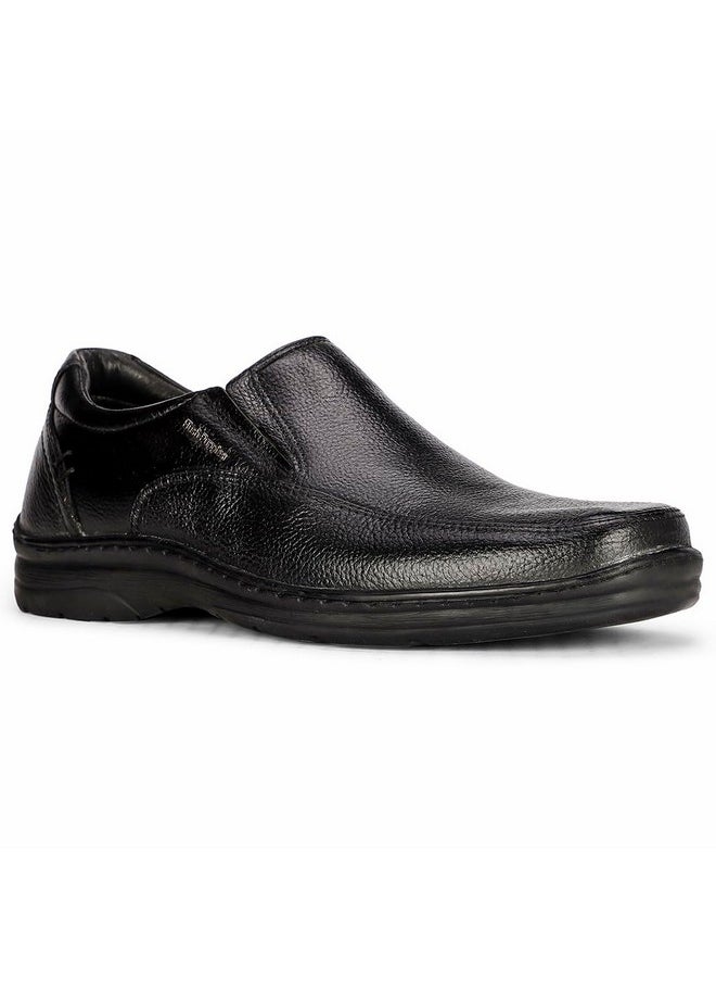 Hush Puppies - Hush Puppies Men's Taylor Slip On E Uniform Dress Shoe (8556546_Black_10 UK) - Image 1