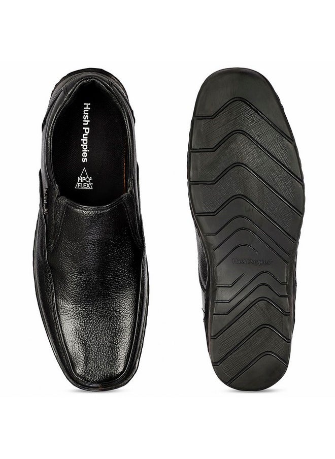 Hush Puppies - Hush Puppies Men's Taylor Slip On E Uniform Dress Shoe (8556546_Black_10 UK) - Image 1