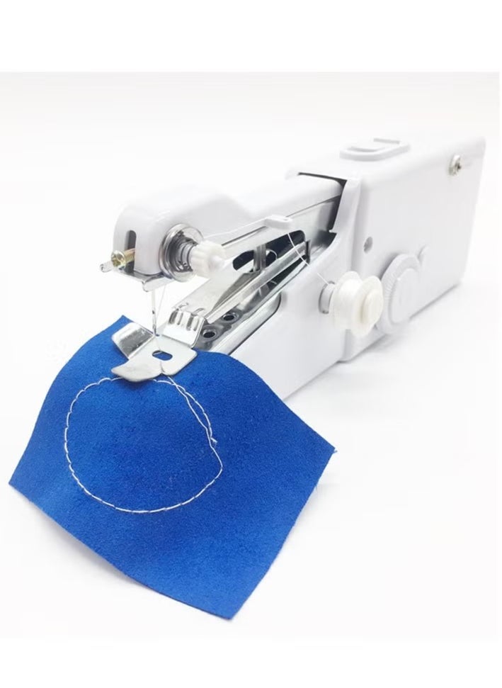 Handy Stitch Portable Handy Stitch Handheld Sewing Machine White  - Image 1
