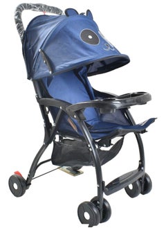 Rally Lightweight Foldable Baby Stroller Assorted Blue Color  - Image 2