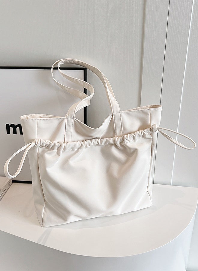 DUNISO Lightweight Waterproof Nylon Shoulder Bag, Tote Bag with Zipper, Women's Large Capacity Top Handle Handbags, Nylon Tote Bag for Gym, Work, School - Image 5