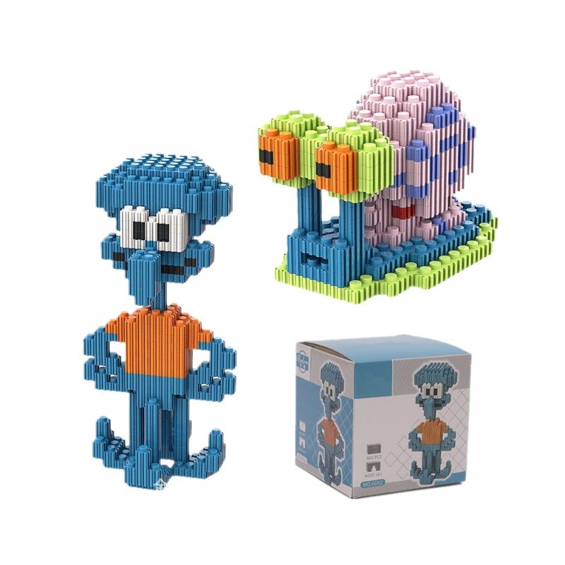 Squidward Building Block Set Gift for Kids - Image 5