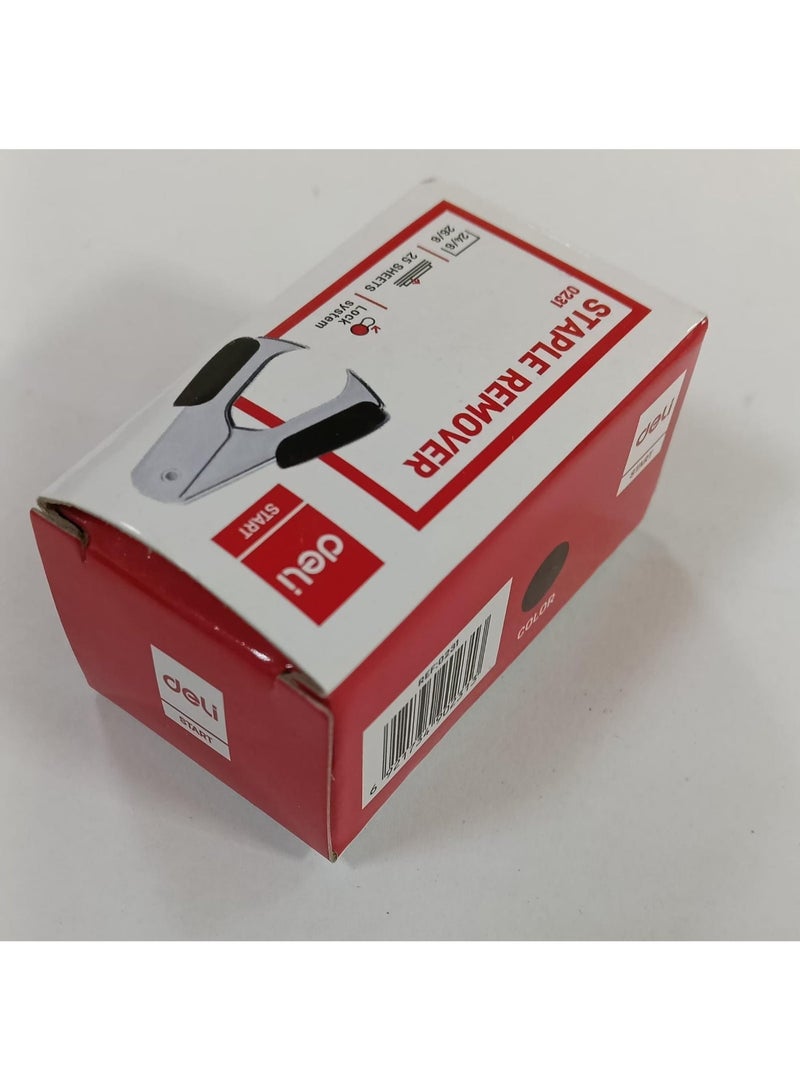Deli 0231 Staple Remover 24/6 -26/6 Bundle - Image 2