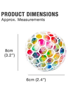 Generic Water Beads Stress Ball - Multi Color Water Beads for Sensory Stimulation and Stress Prevention, Squishy Fidget for Anxiety Relief  - Image 5