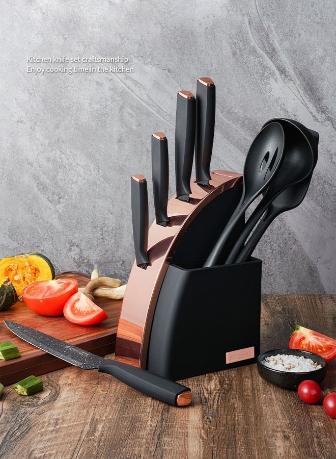NKX 9-Piece Stainless Steel Knife Set  - Image 1