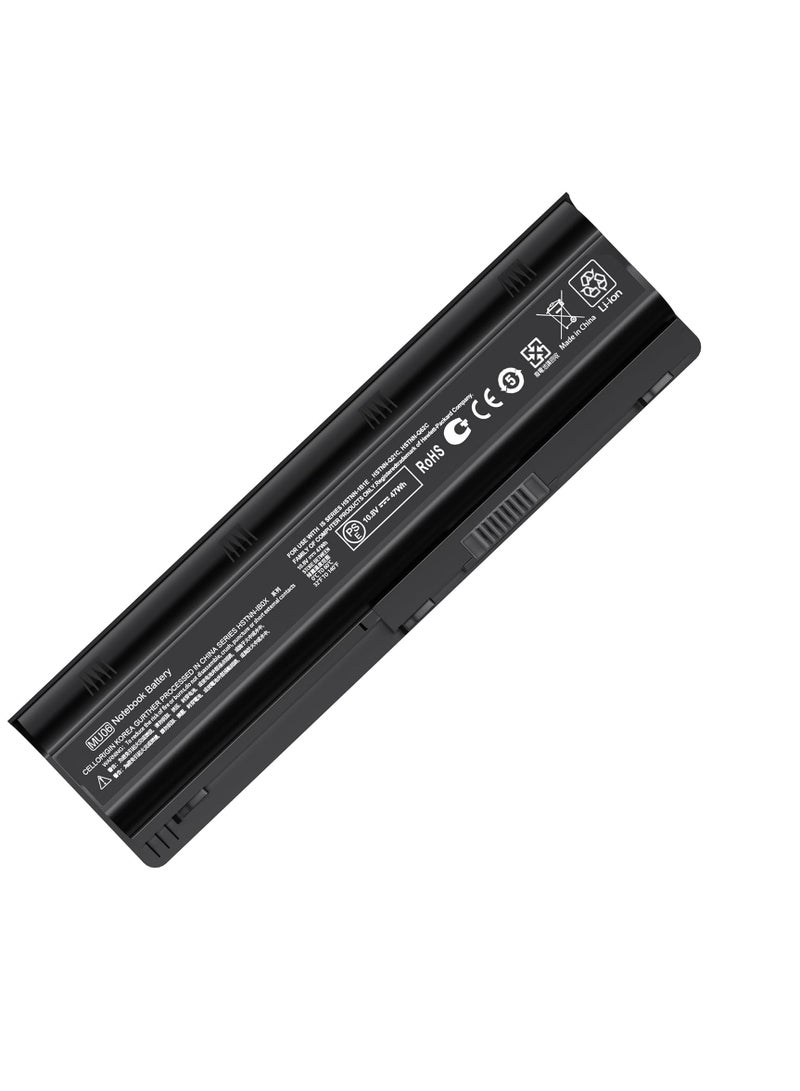 Terabyte بطارية لابتوب بديلة لـ HP PROBOOK 6560B، 6360B، 6460B، 628369-421 /10.8 فولت / 4400 مللي أمبير / مزدوجة M سوداء - Image 1