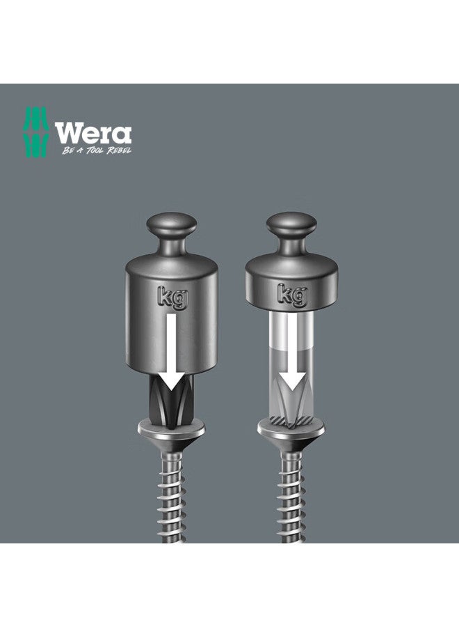 Wera Germany 334 Large Flathead Screwdriver Industrial Grade Super Hard Slotted 1.2x7.0x150 - Image 3