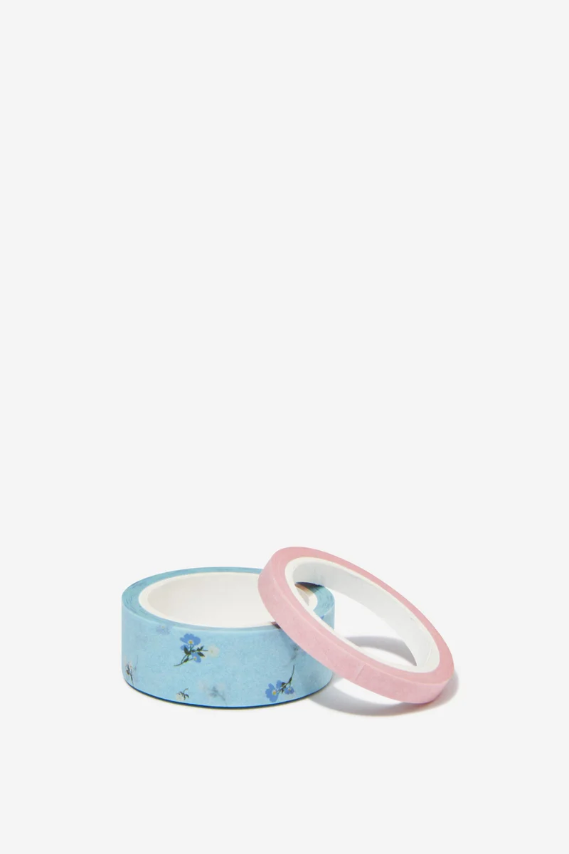 Typo Washi Tape 2Pk