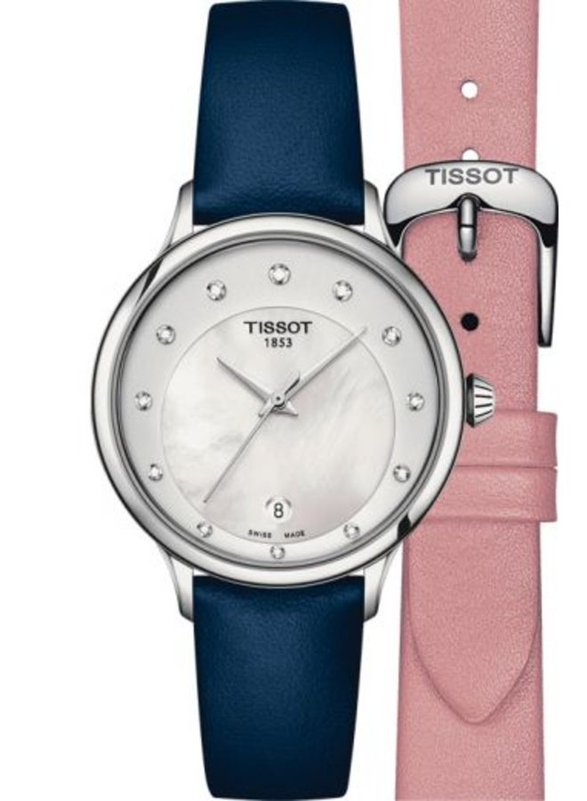TISSOT Odaci-T, Swiss Quartz, 33.17mm, Silver Dial, Women’s Watch T133.210.16.116.00 - Image 4