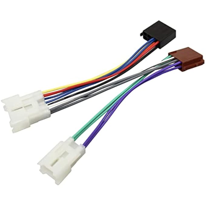 YongjiangXia Iso Wire Harness Compatible With Toyota Factory Audio Stereo - Image 2
