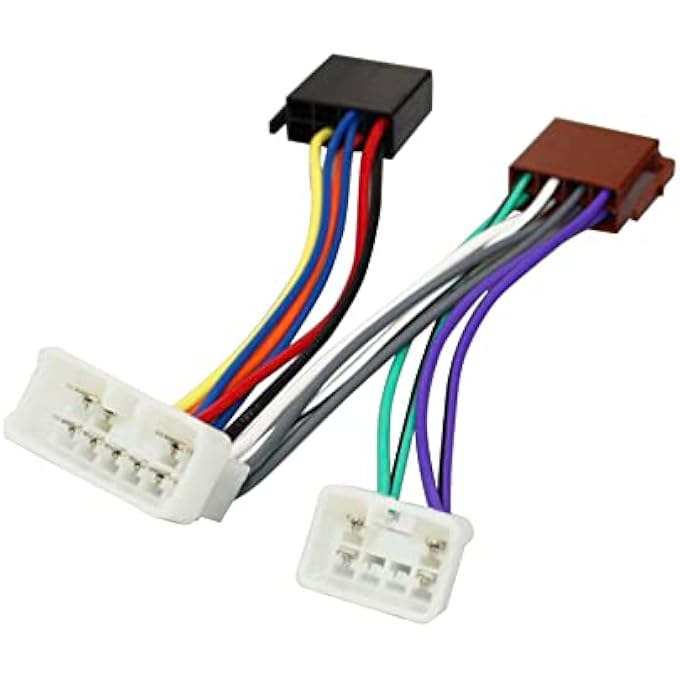YongjiangXia Iso Wire Harness Compatible With Toyota Factory Audio Stereo - Image 5