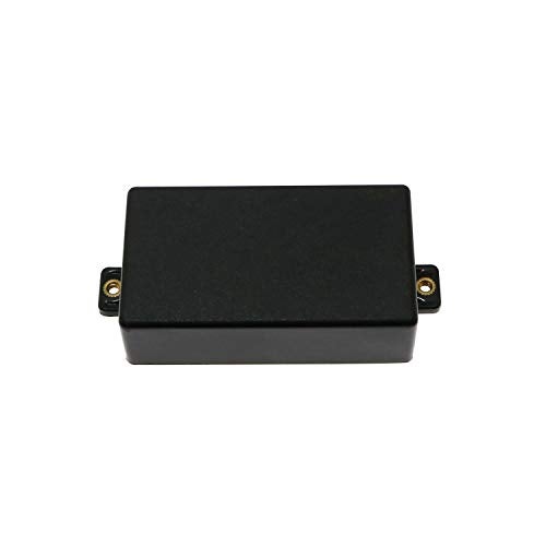 Maxmoral 2 Pcs Humbucker 1mm Black Electric Guitar Double Pickup Cover Frosted ABS Pickup Cover With Copper Ears Pickup Shell Guitar Accessories - Image 3