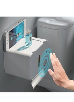 Generic "Smart Wall-Mounted Paper & Tissue Dispenser with Automatic Sensor, USB Rechargeable – Multi-Function Holder for Bathroom, Kitchen, and Living Spaces"  - Image 1