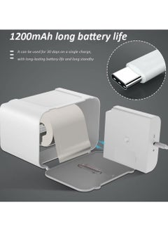 Generic "Smart Wall-Mounted Paper & Tissue Dispenser with Automatic Sensor, USB Rechargeable – Multi-Function Holder for Bathroom, Kitchen, and Living Spaces"  - Image 2