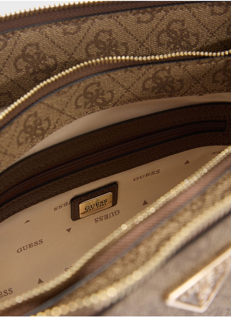 GUESS Noelle Tri Compartment Crossbody  - Image 5