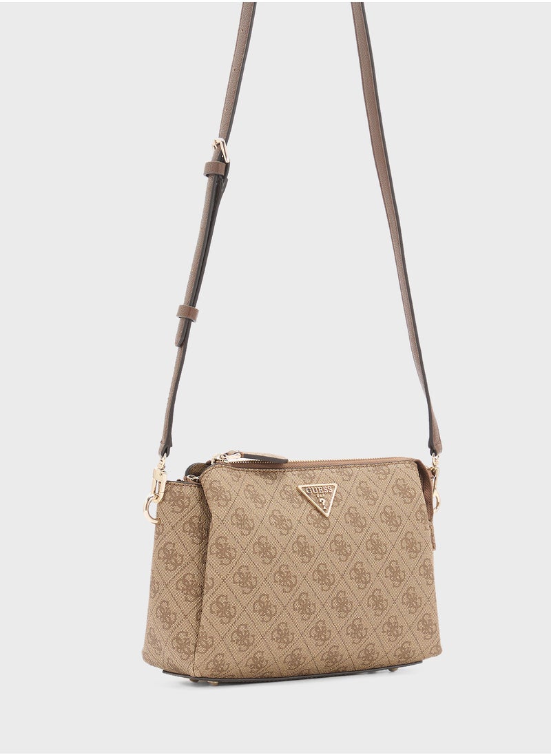 GUESS Noelle Tri Compartment Crossbody  - Image 3