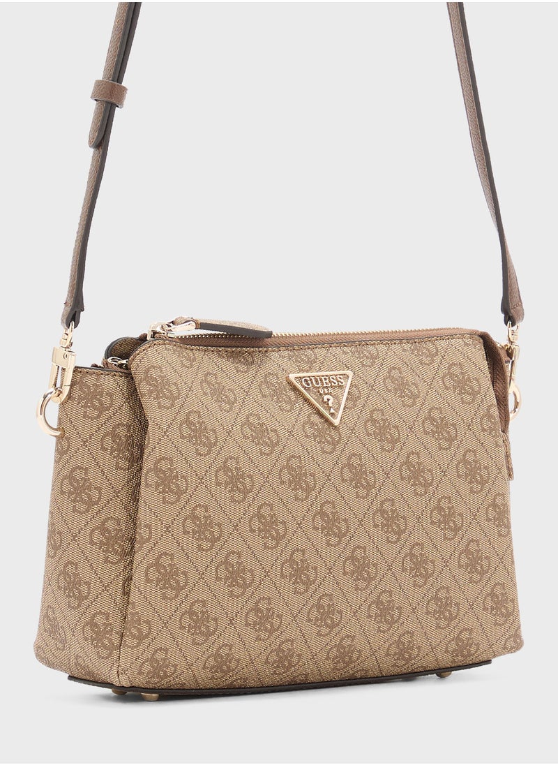 GUESS Noelle Tri Compartment Crossbody  - Image 4