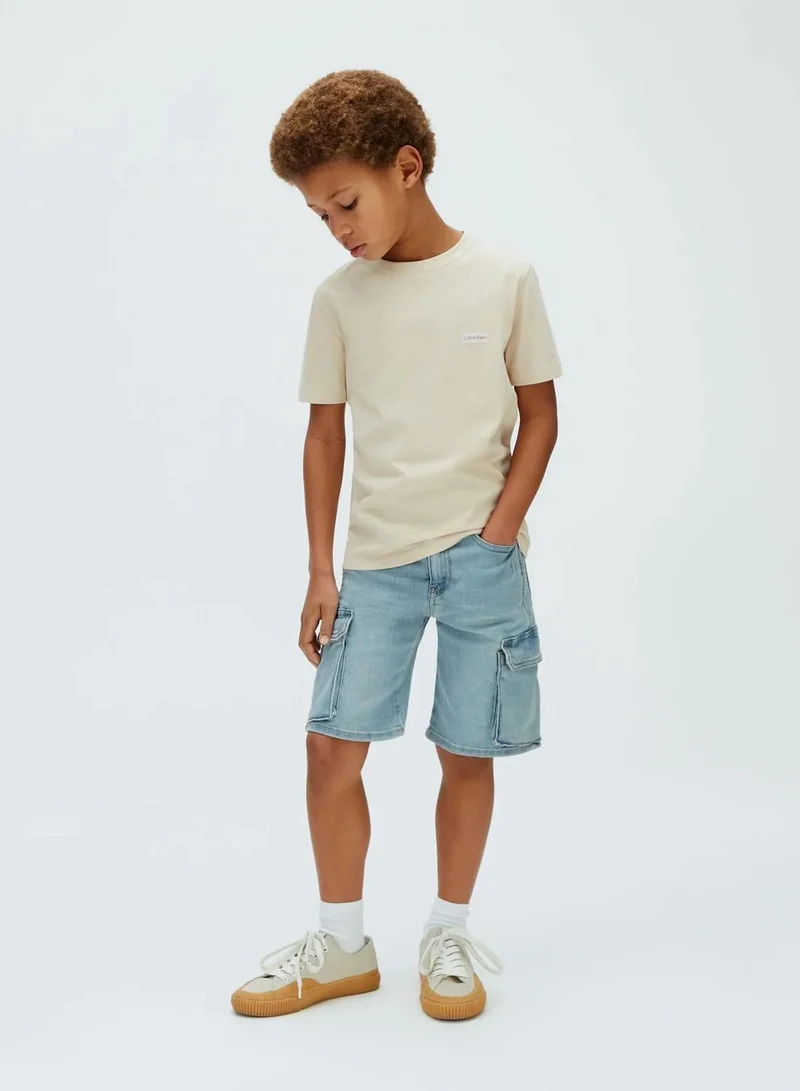 Calvin Klein Cargo Denim Shorts