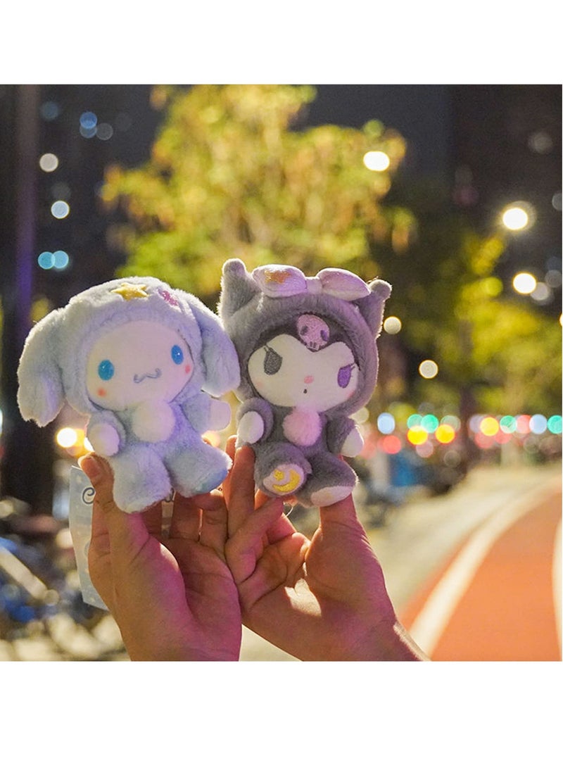 SYOSI Plush Keychain, 5 In Plush Toy Doll,  Sanrio Plush Keychain Stuffed Animal Toys Anime Pendant Doll Accessories, Pendant Toy Girls Gift - Image 4