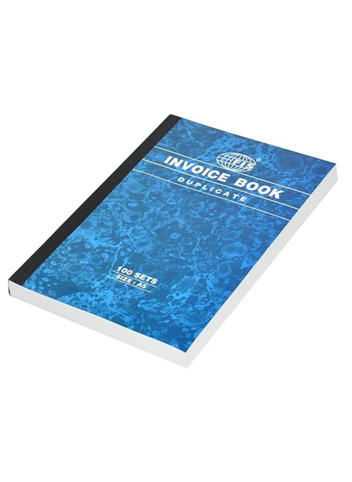FIS - 5-Piece FIS Duplicate Invoice Book, (100 Sets), A5 Size - FSDUINVA5 - Image 1