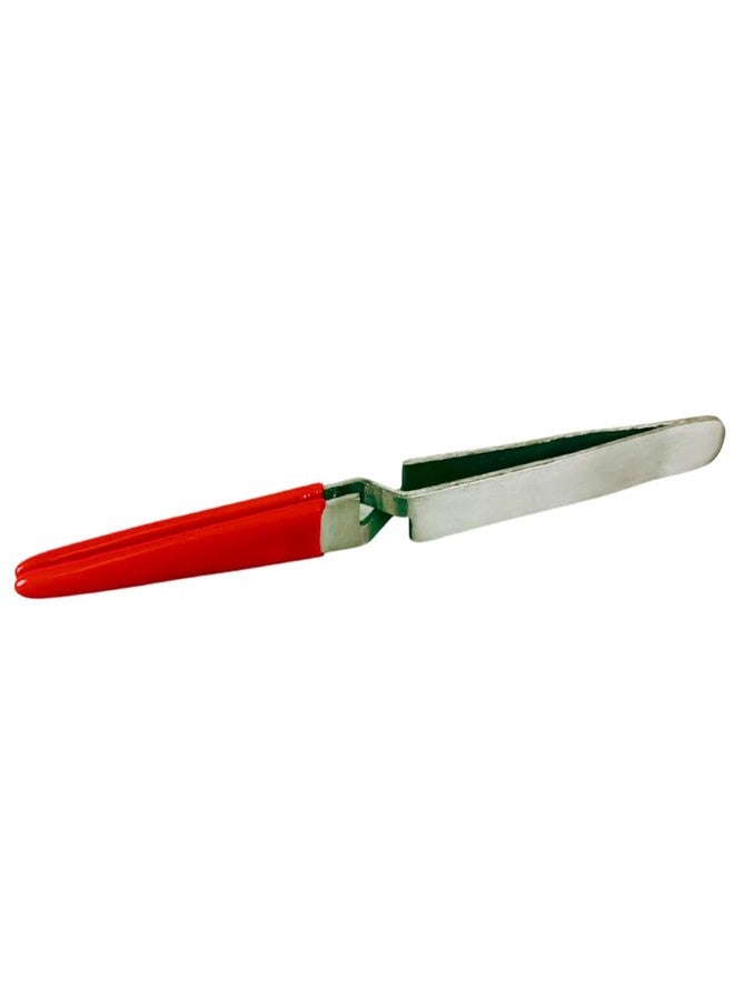 JEWEL TOOL (2 Pack 6.5" Self Locking Tweezers - Straight Tip | PVC Wrapped Jaws | Squeeze to Open | Lightweight and Versatile - Image 2