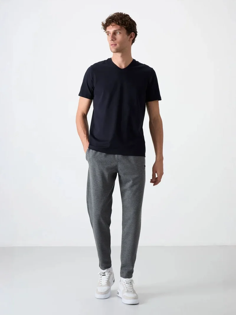 TOMMYLIFE TOMMY Men's Polyester Regular-fit Sweatpants
