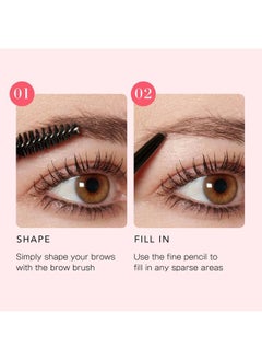 Younique MOODSTRUCK PRECISION Brow Liner | Medium Light Brown to Auburn | Waterproof, Smudge-Proof, & Long-Lasting Make Up | Eyebrow Pencil for Fuller, Natural-Looking Brows  - Image 5