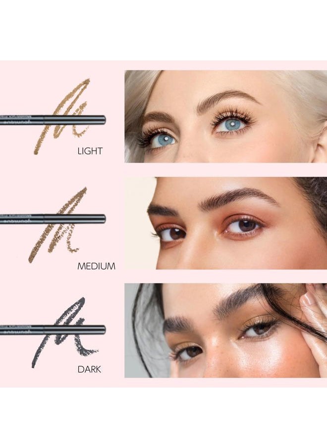 Younique - MOODSTRUCK PRECISION Brow Liner | Medium Light Brown to Auburn | Waterproof, Smudge-Proof, & Long-Lasting Make Up | Eyebrow Pencil for Fuller, Natural-Looking Brows - Image 1