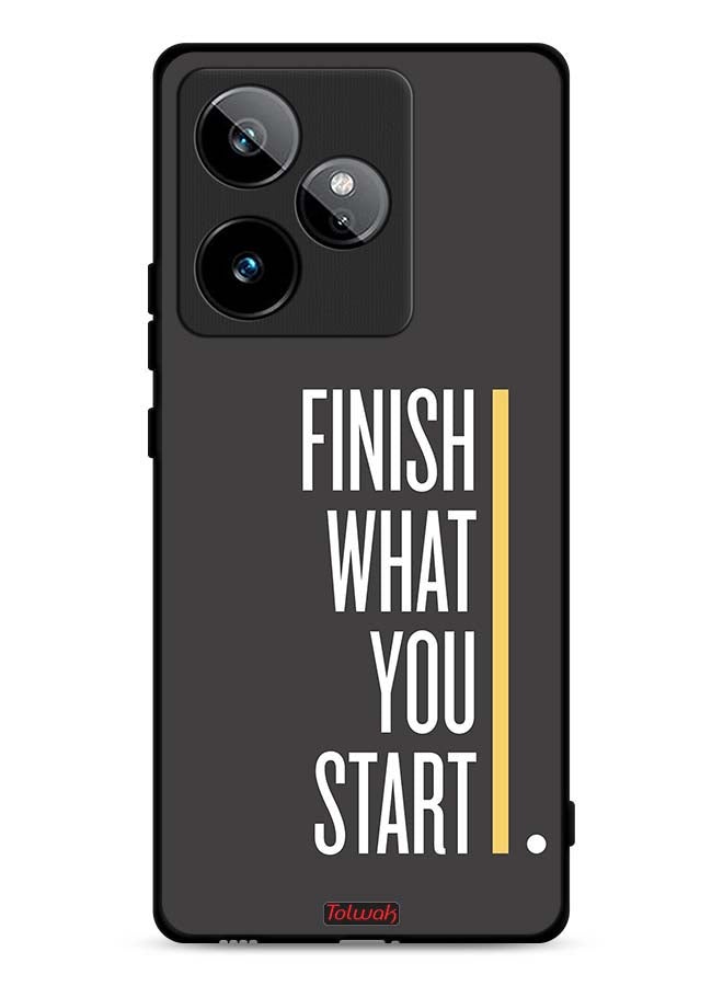 Tolwak Realme GT 7 5G Protective Case Cover Finish What You Start