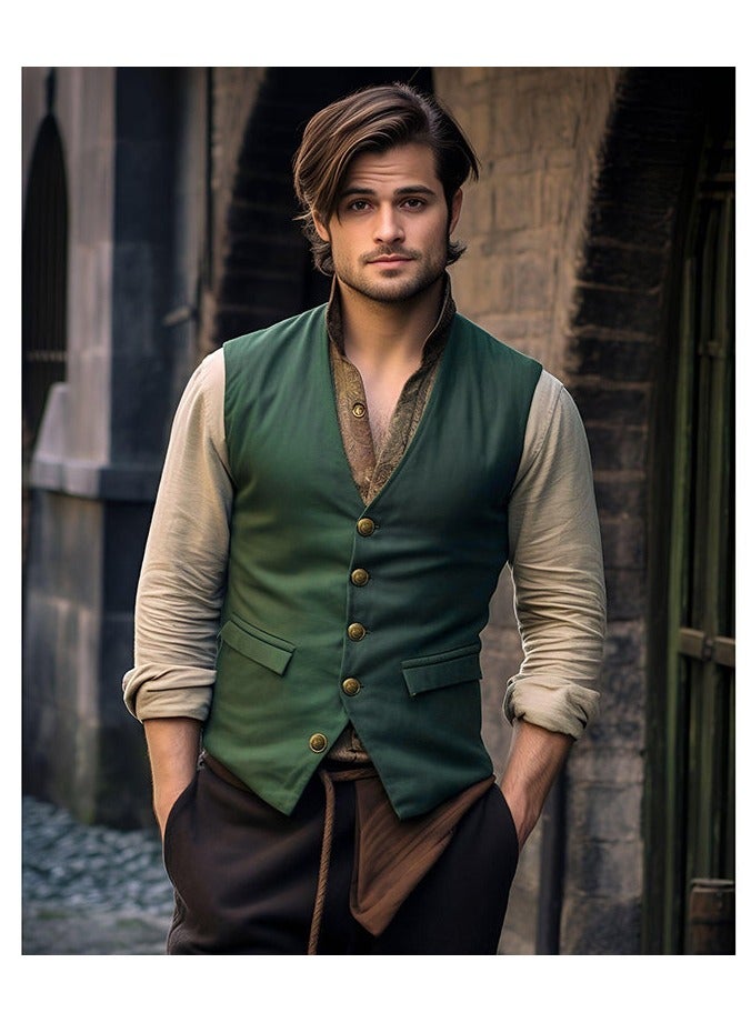 KUYING New Fashionable Herringbone Patterned Suit Vest  - Image 2