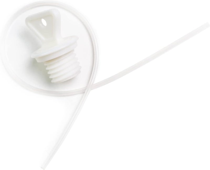 Peterpan Peterpan Hot Water Bottle Cap with Lanyard, Compatible with Peterpan Hot Water Bottles Only, White 