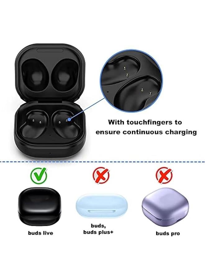 Charging Case Replacement for Samsung Galaxy Buds Live, USB Charger Dock Station for Samsung Galaxy Buds Live R180 Bluetooth 5.0 Earbuds, Wired Charging Only - Image 4