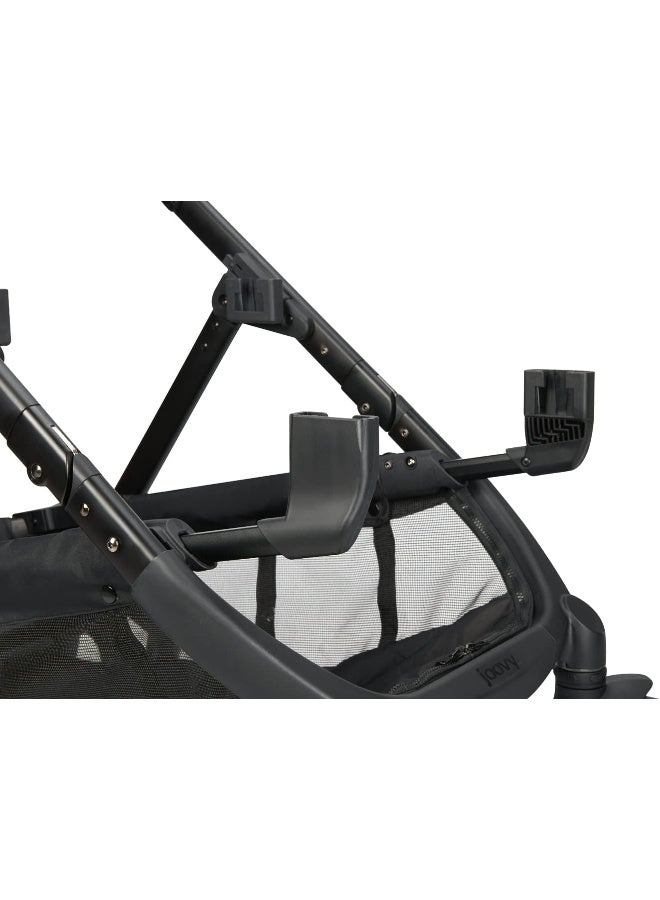 Joovy New Qool Front Adapters, Black - Image 2