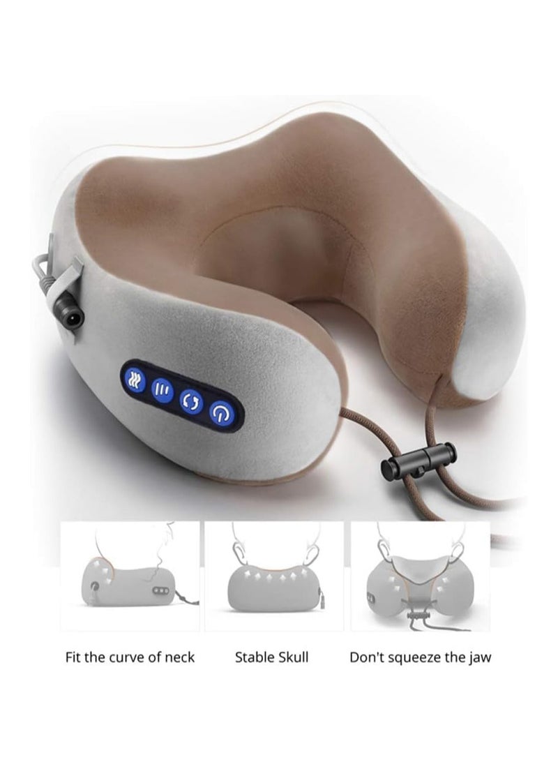 بونكا وسادة تدليك الرقبة الكهربائية للسفر، وسادة تدليك من بونكا - Image 3