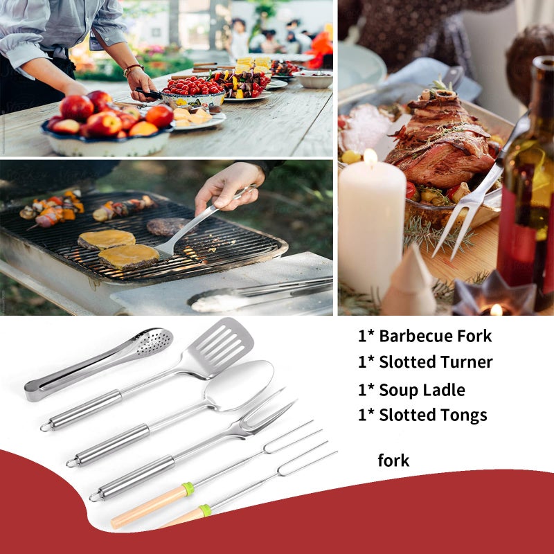Freehiker Camping Cooking Utensils Set - Camping Essentials Accessories Gear Must Haves - Camper Tent Kitchen Equipment RV Cookware Supplies Gadgets Outdoor Stove Portable Picnic Gifts BBQ Stuff - Image 5