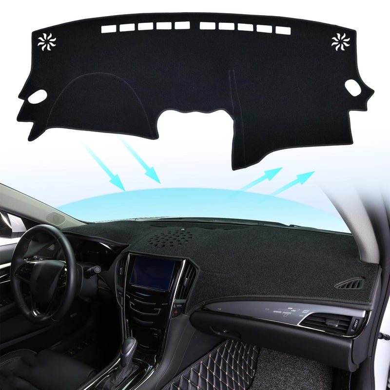 Partsable Dash Cover Mat for Nissan Altima 2007 2008 2009 2010 2011 2012 Dashboard Cover Mat Interior Accessories Nonslip Dash Board Protector Mat Sunshade Anti Glare Pad Carpet