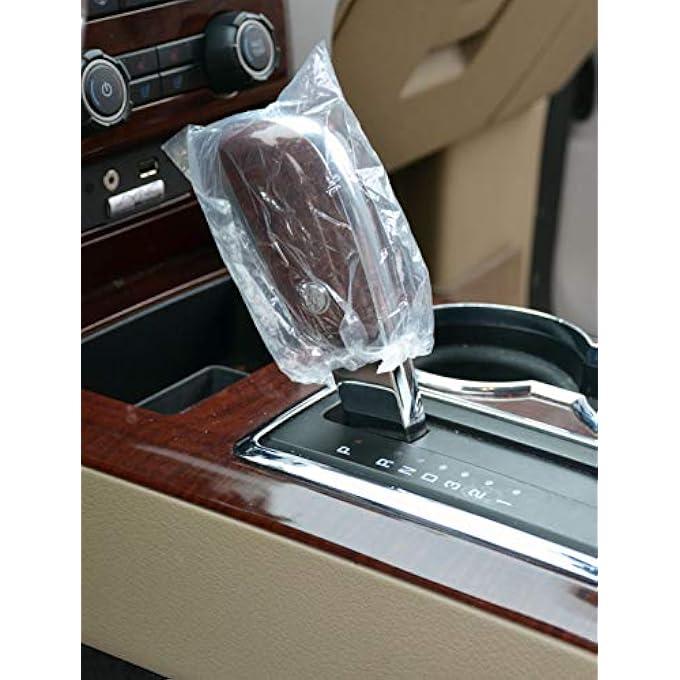 rayihni JohnDow Industries Disposable Gear Shift Protective Cover GSC1 Box of 100 Clear
