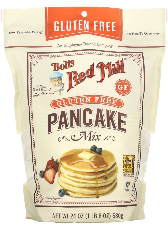 Bob's Red Mill Pancake Mix Gluten Free 24 oz (680 g) 