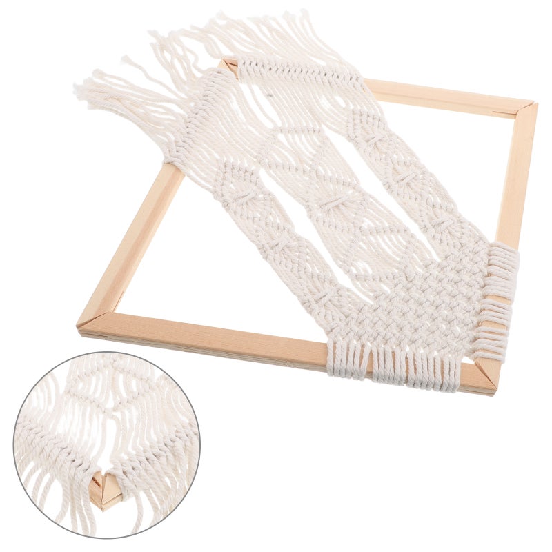 Bohemian Macrame Wall Hanging Tapestry Handwoven Tapestries Boho Wall Art Decor For Living Room Hotel Photography Background - Image 1